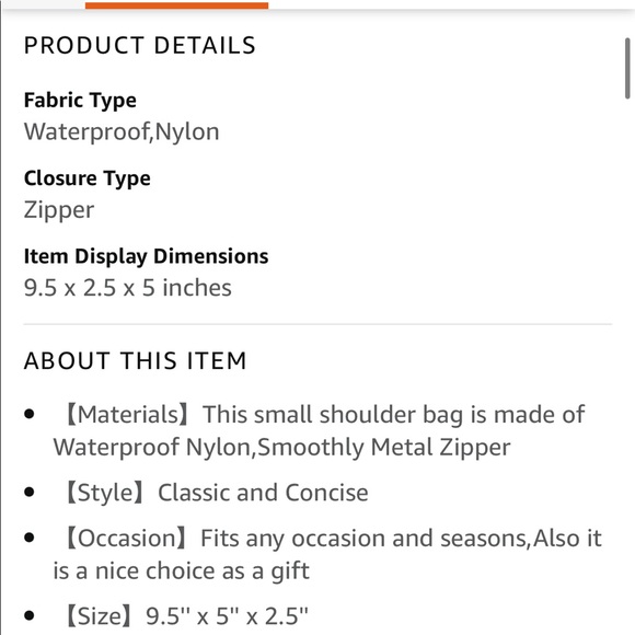 Black Nylon Handbag - Picture 8 of 9